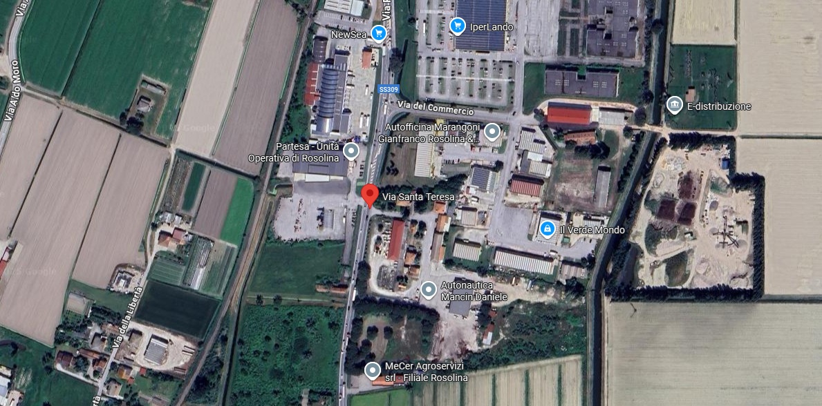 Via Santa Teresa a Rosolina