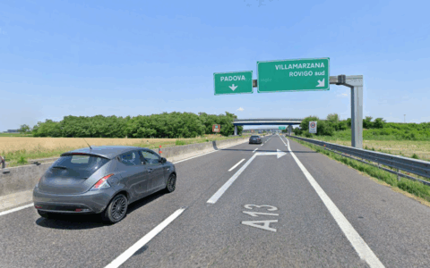 Tre notti di chiusura per lavori del tratto dell’autostrada A13 tra Villamarzana-Rovigo Sud e Rovigo