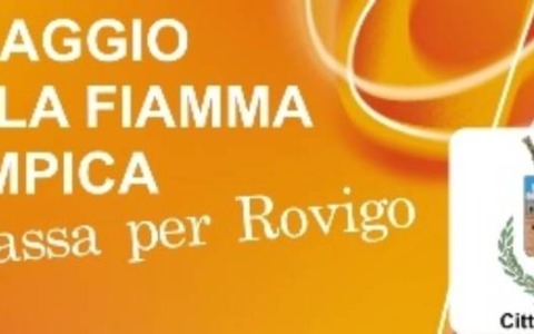 La Torcia Olimpica ed il suo “passaggio” per il capoluogo rodigino