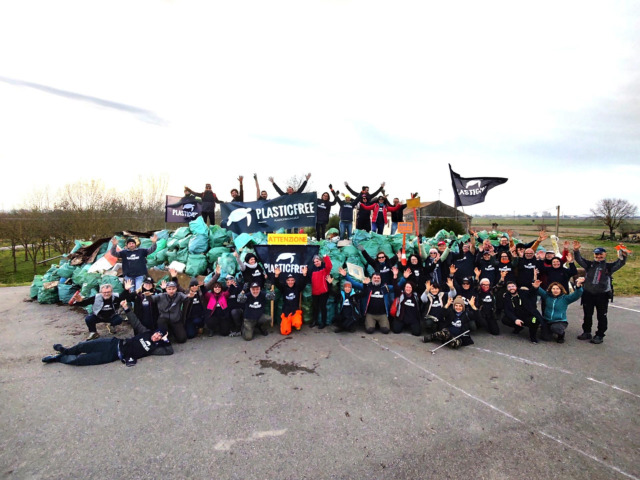 Plastic Free rimuove oltre 10 tonnellate di rifiuti nel Delta del Po
