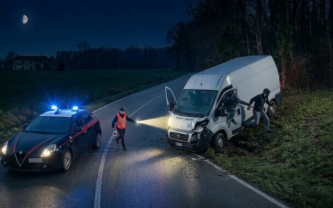 Furto di un furgone a Castelmassa sfocia in tentato omicidio contro i Carabinieri