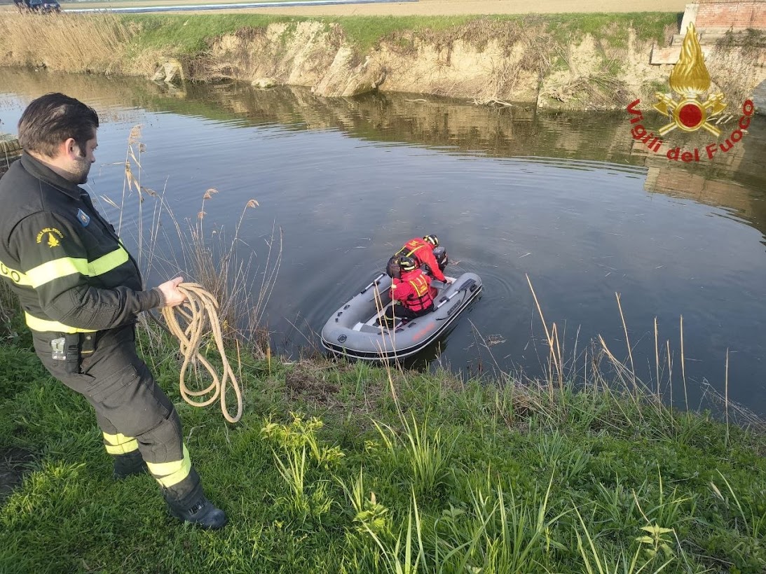Tragedia a Pincara: recuperato il cadavere di un uomo in un canale