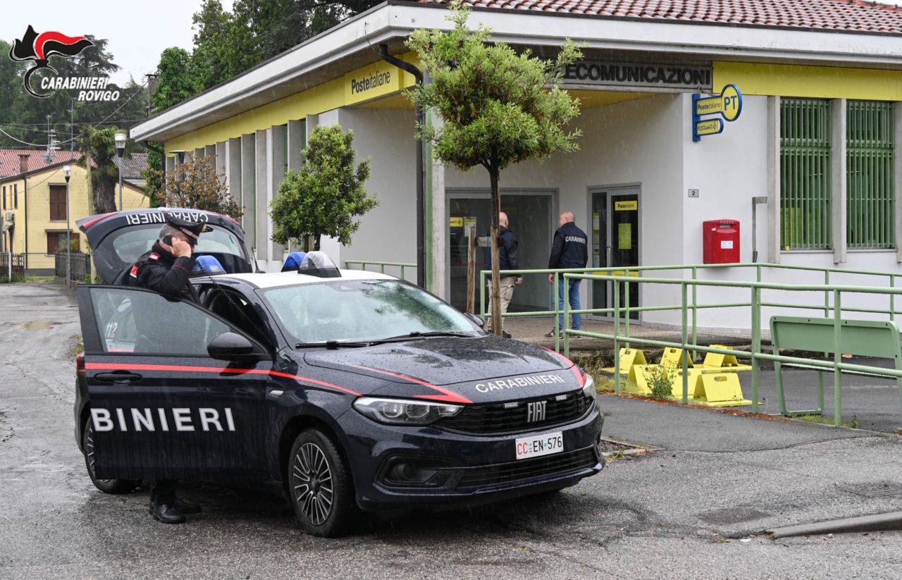 Rapina all’ufficio postale di Fratta Polesine: dopo due anni trovato il responsabile grazie al DNA